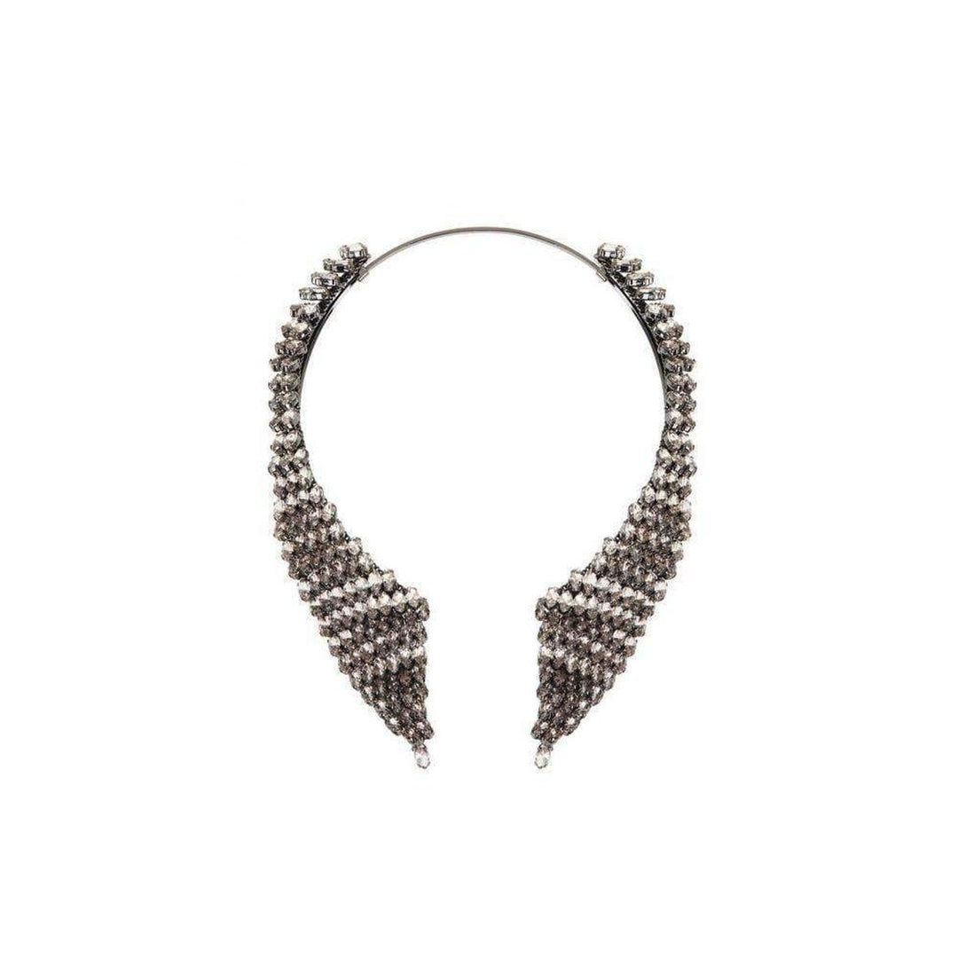 Smoke Stone Collar Necklace