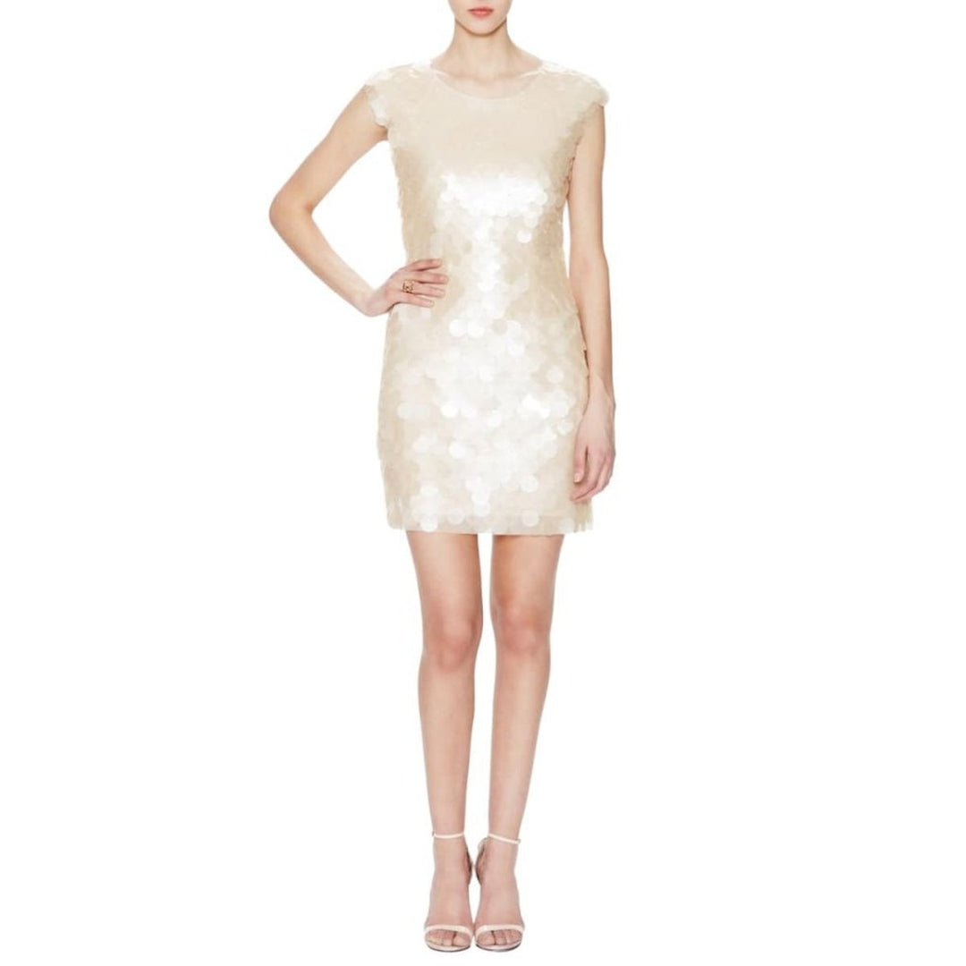 BCBGMAXAZRIA-Sonja Paillette Cocktail Dress - Runway Catalog