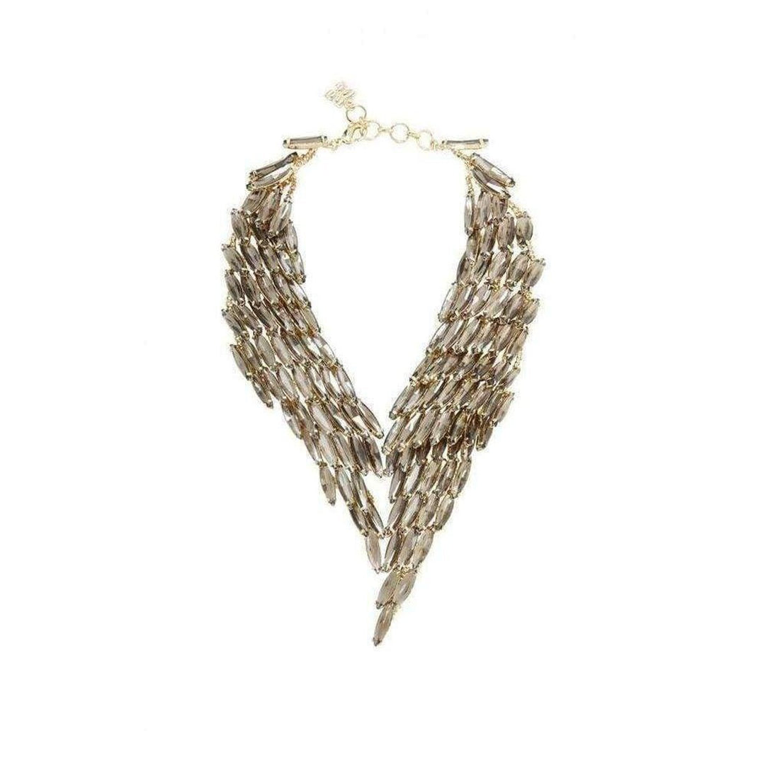 BCBGMAXAZRIA-Stone Cascade Necklace - Runway Catalog