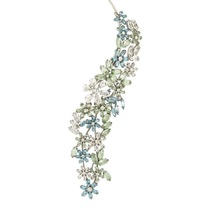 Stone Floral Necklace JDKJC789-E4H
