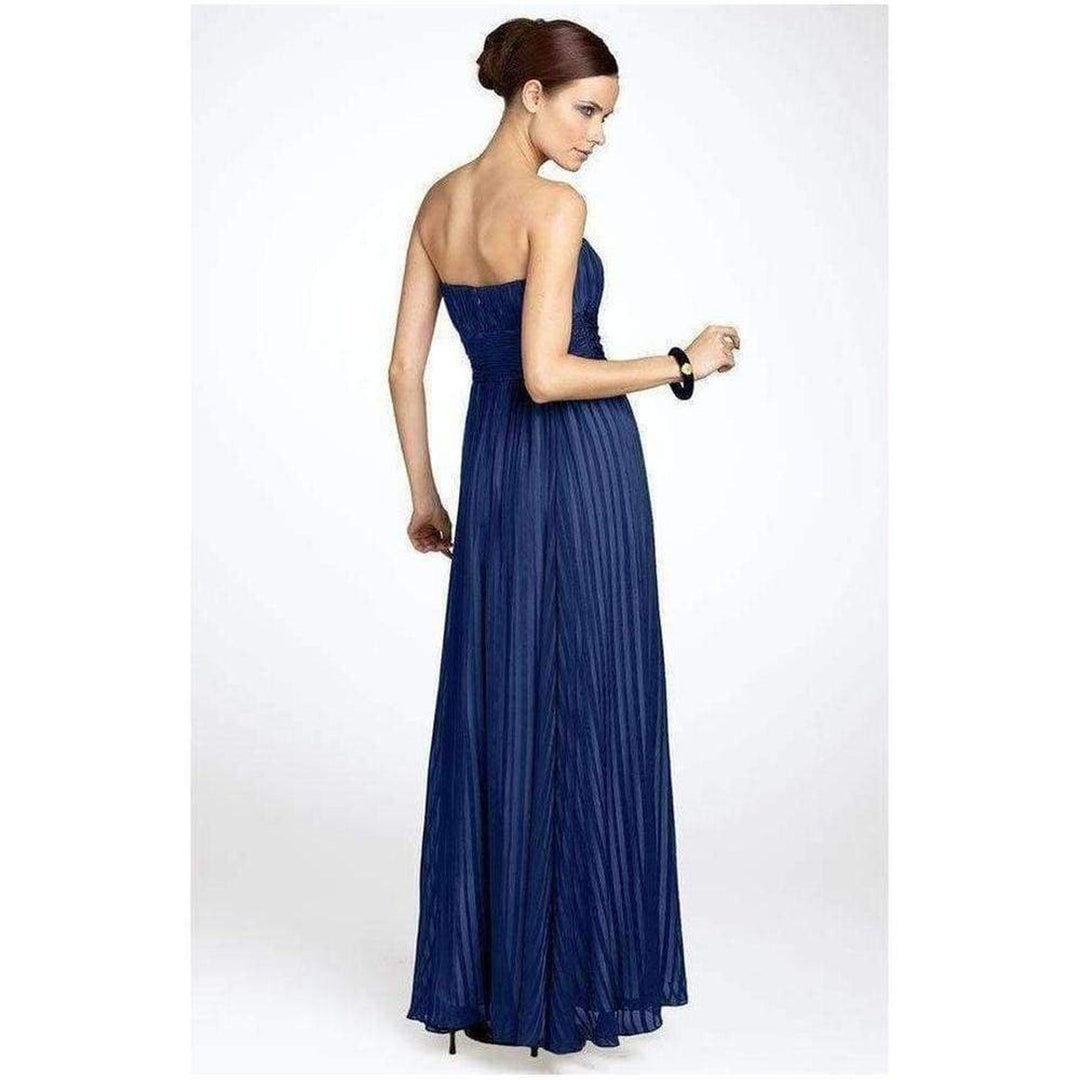Strapless Silk Dress