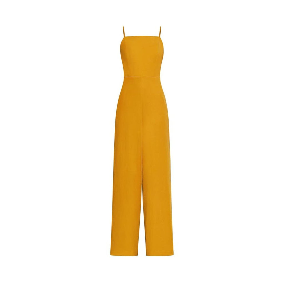 BCBGMAXAZRIA-Strappy Wide Leg Jumpsuit - Runway Catalog
