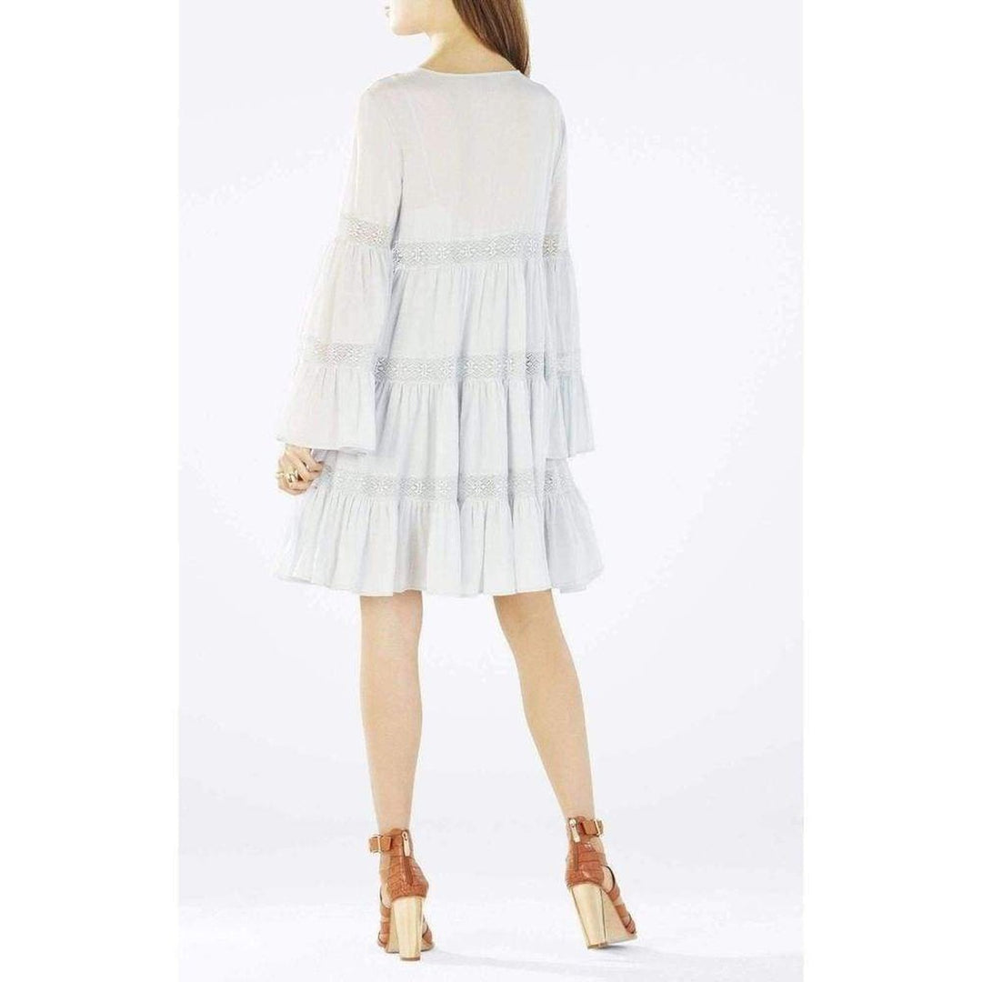 Susie Lace Insert Tiered Babydoll Dress