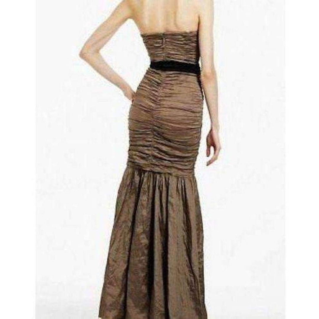 Tana Metal taffeta Evening Gown