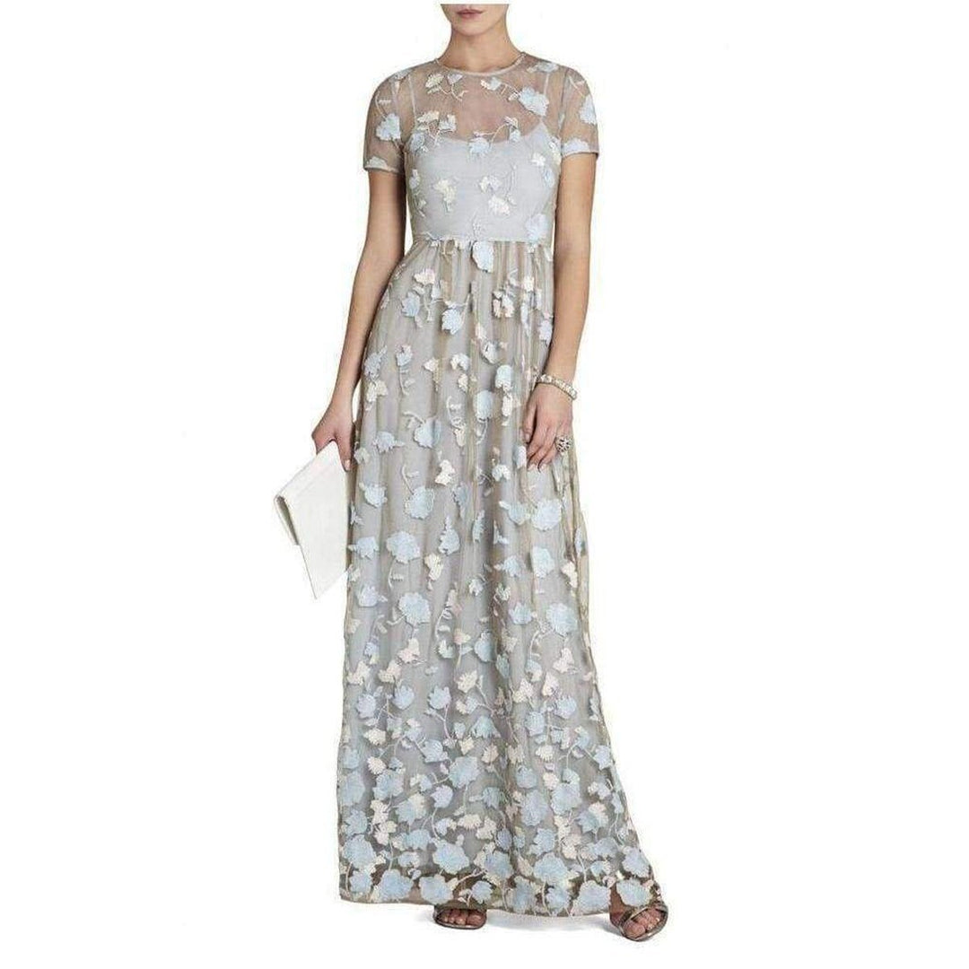 Tasi Embroidered Gown