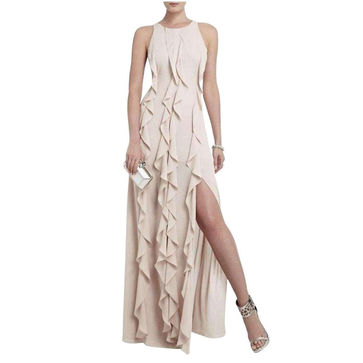 Tess Cascading Ruffle Dress