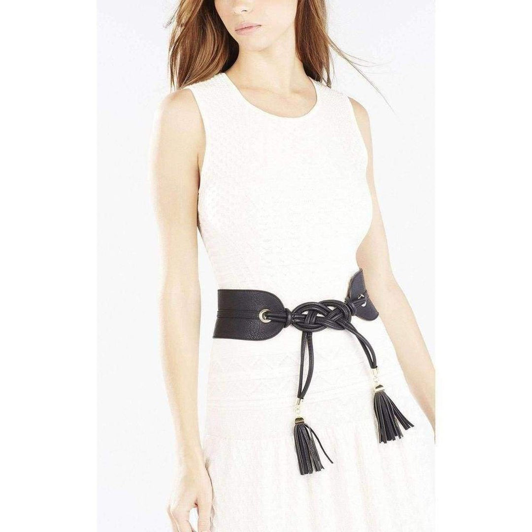 Tie Tassel Black Belt