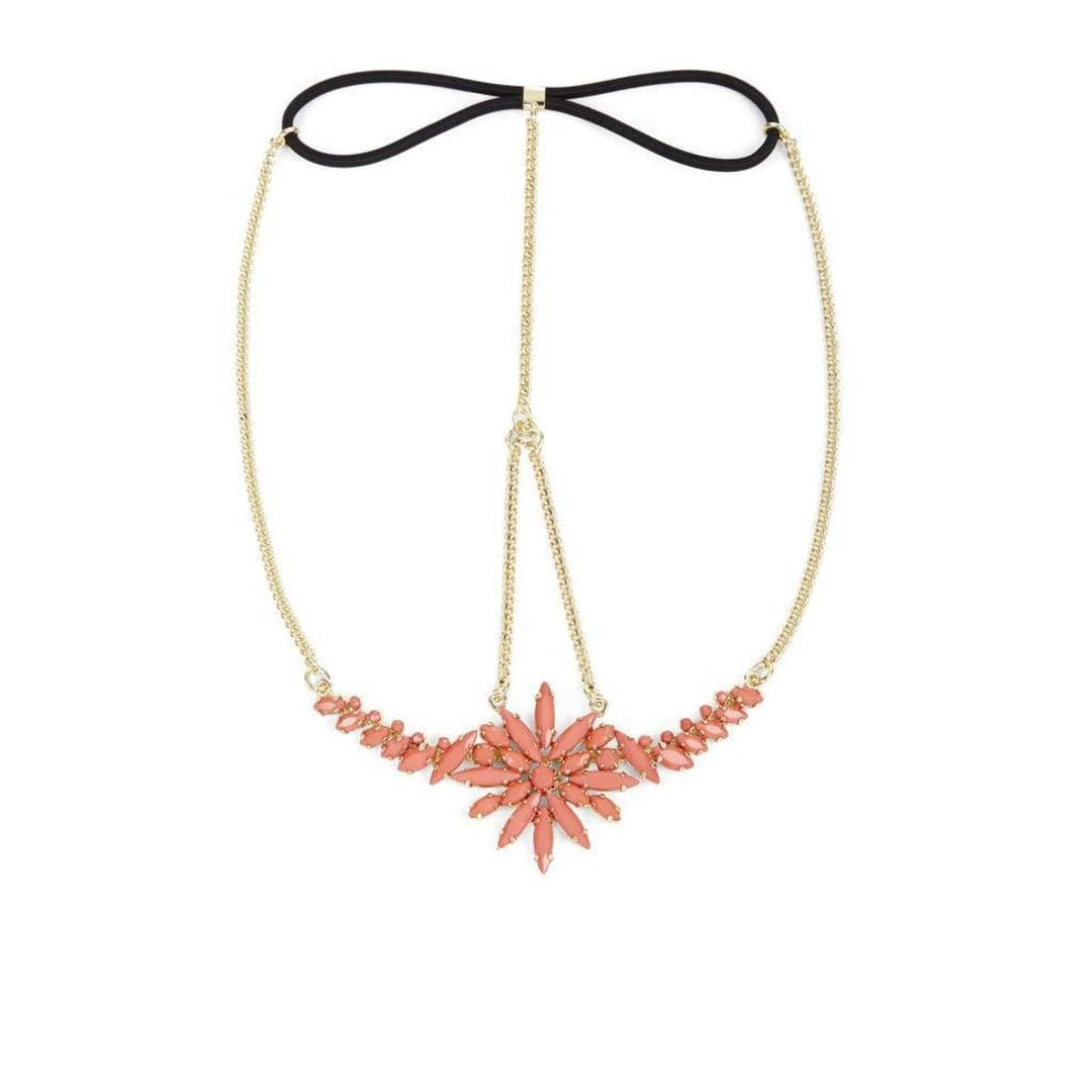 BCBGMAXAZRIA-Tri-Chain Elastic Headband - Runway Catalog