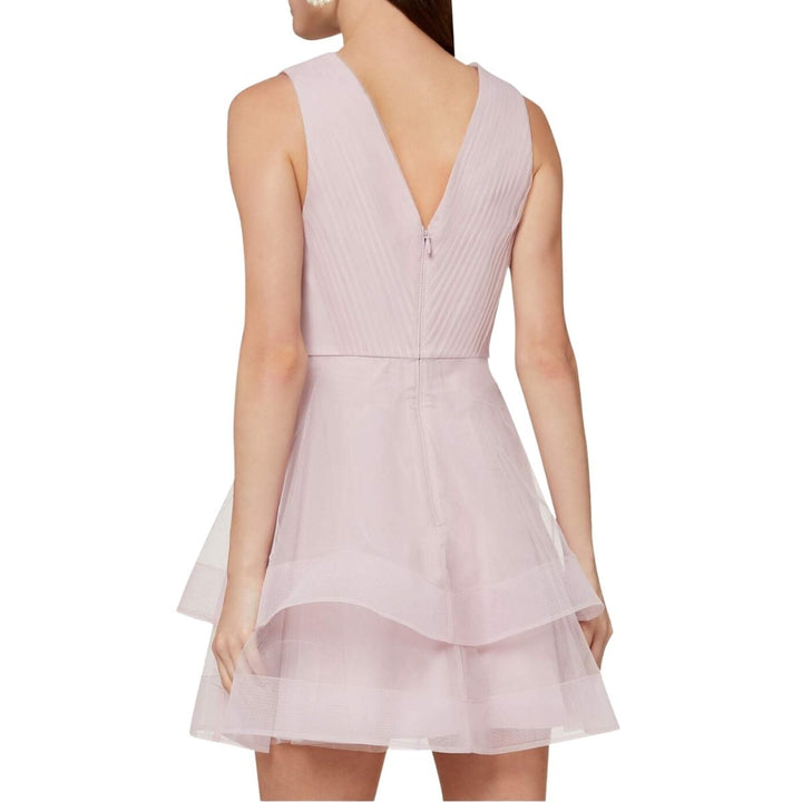 Tulle Applique Dress in Lavender