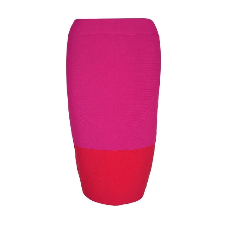 BCBGMAXAZRIA-Two Tone Pencil Skirt - Runway Catalog