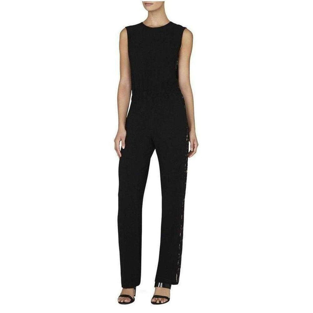 Victorya Lace Side Paneles Jumpsuit