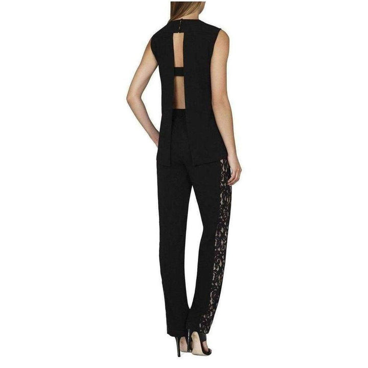 Victorya Lace Side Paneles Jumpsuit
