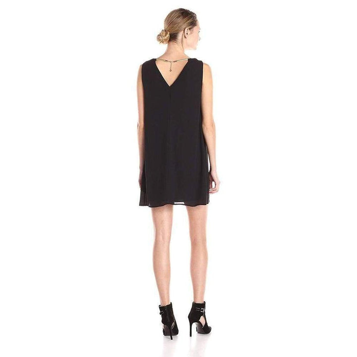 Viviene V-Neck with Rope Trim Dress