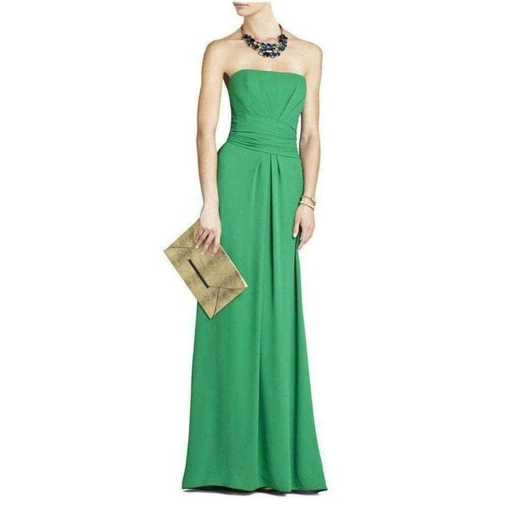 Whitley Green Strapless Dress