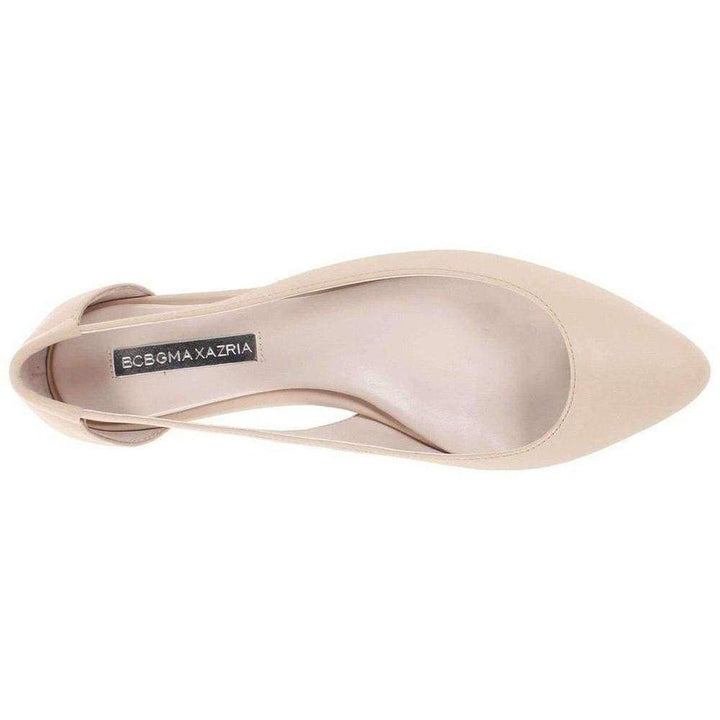 Window Cutout Studded-Heel Flat