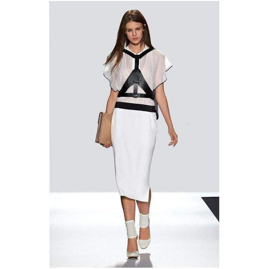 Yvette Talk/Black Silk Dress