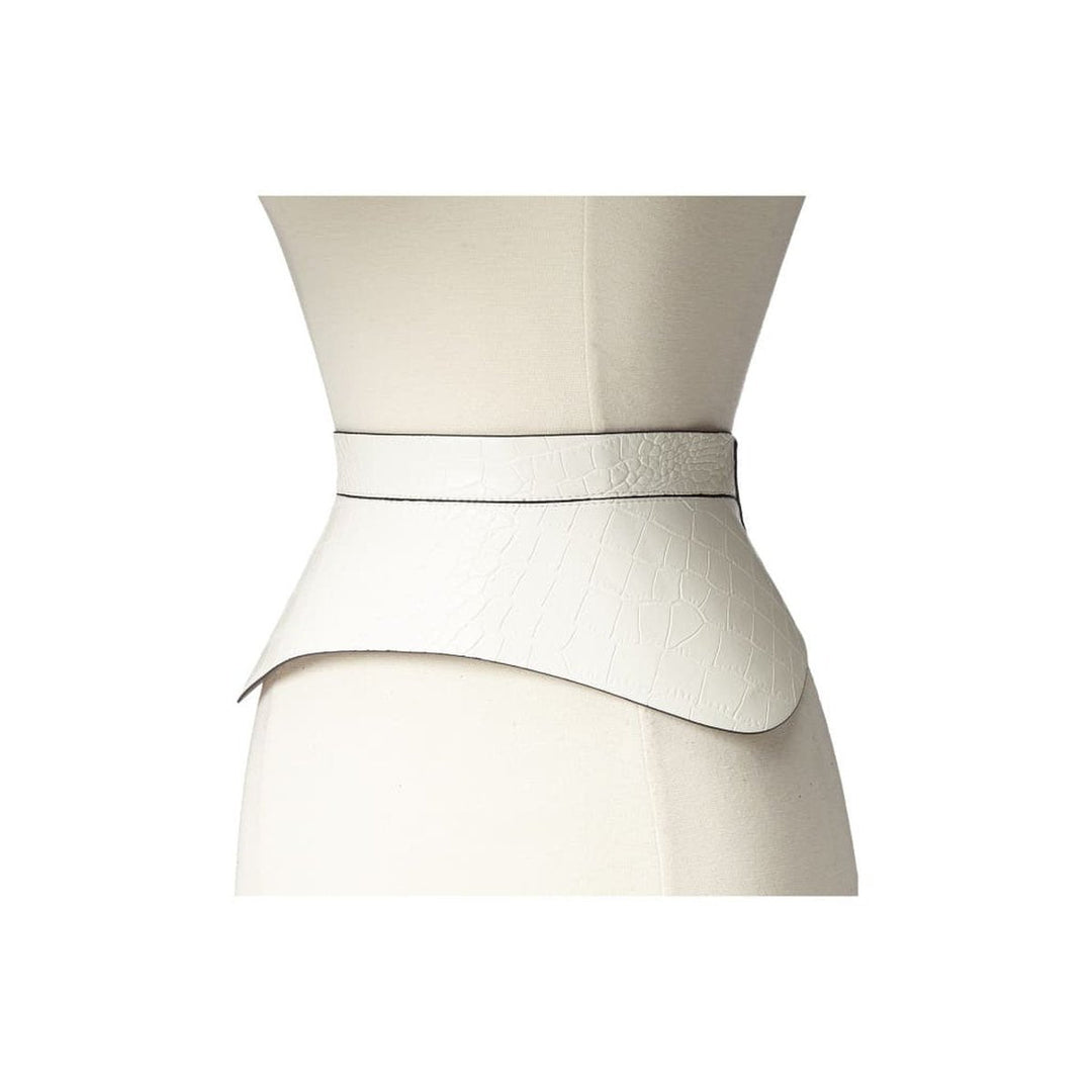 Zipper Peplum Belt