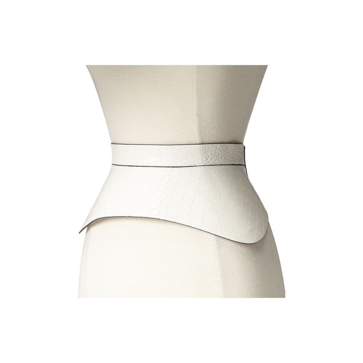 Zipper Peplum Belt