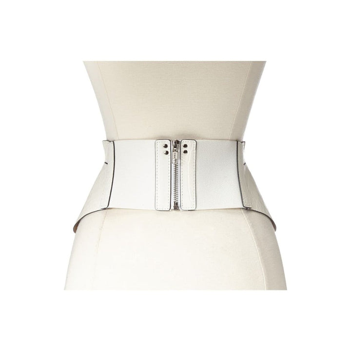 Zipper Peplum Belt