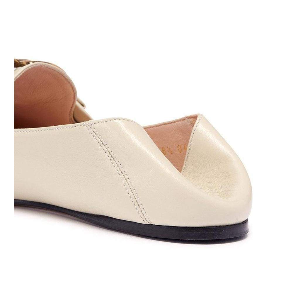 Bee Pearl Embellished Leather Brixton Loafer