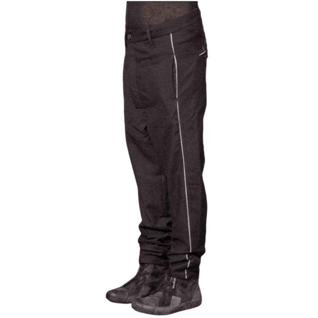 Loose Fit Black Trousers Pants