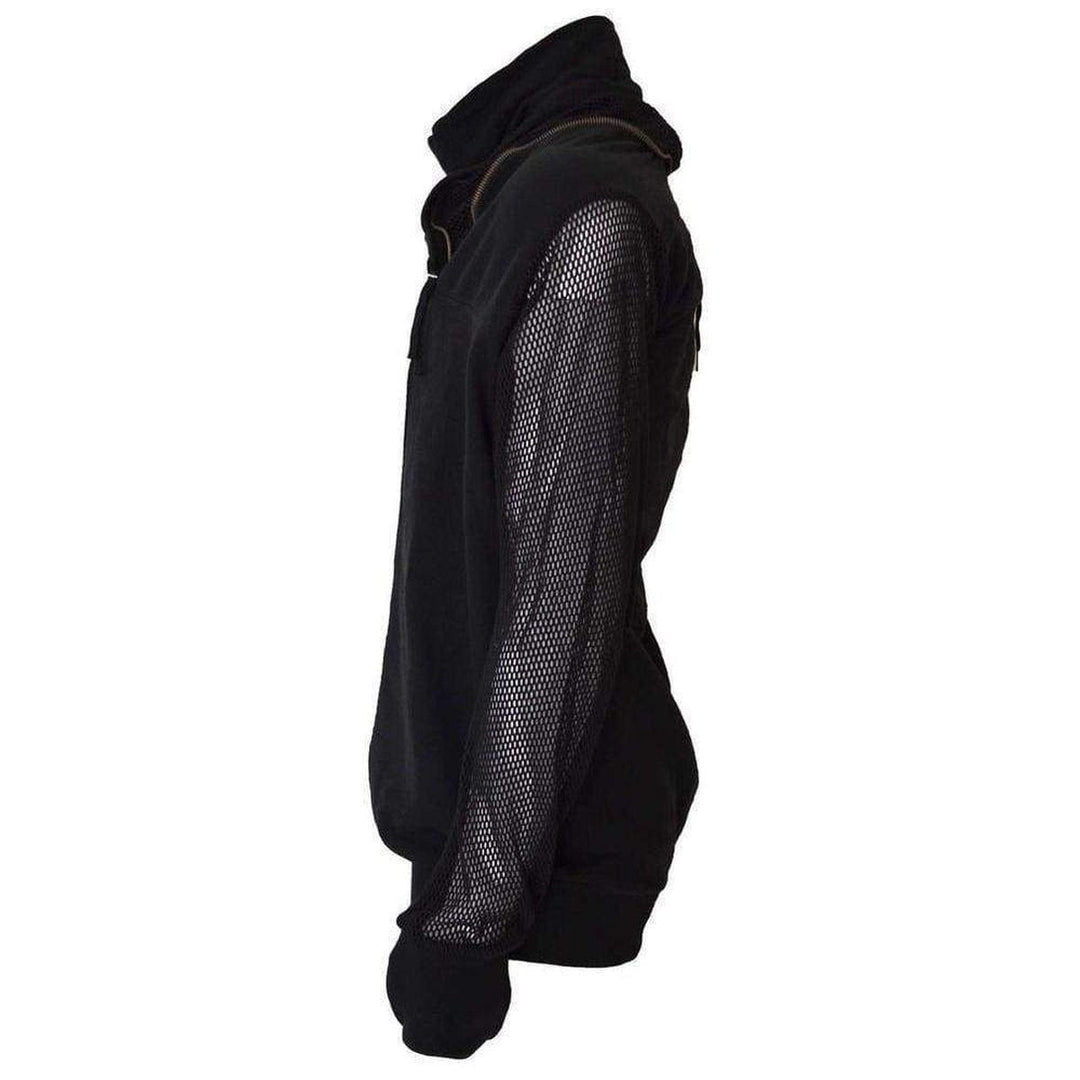 Symbiosism Cotton Jumper with Adjustable Neck
