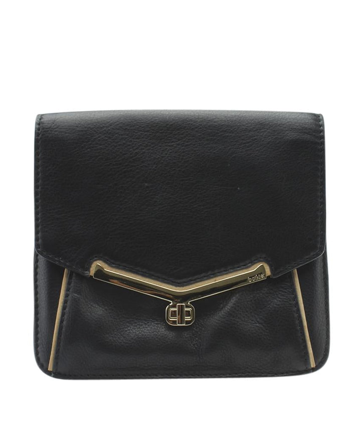 Botkier Black Leather Crossbody Bag