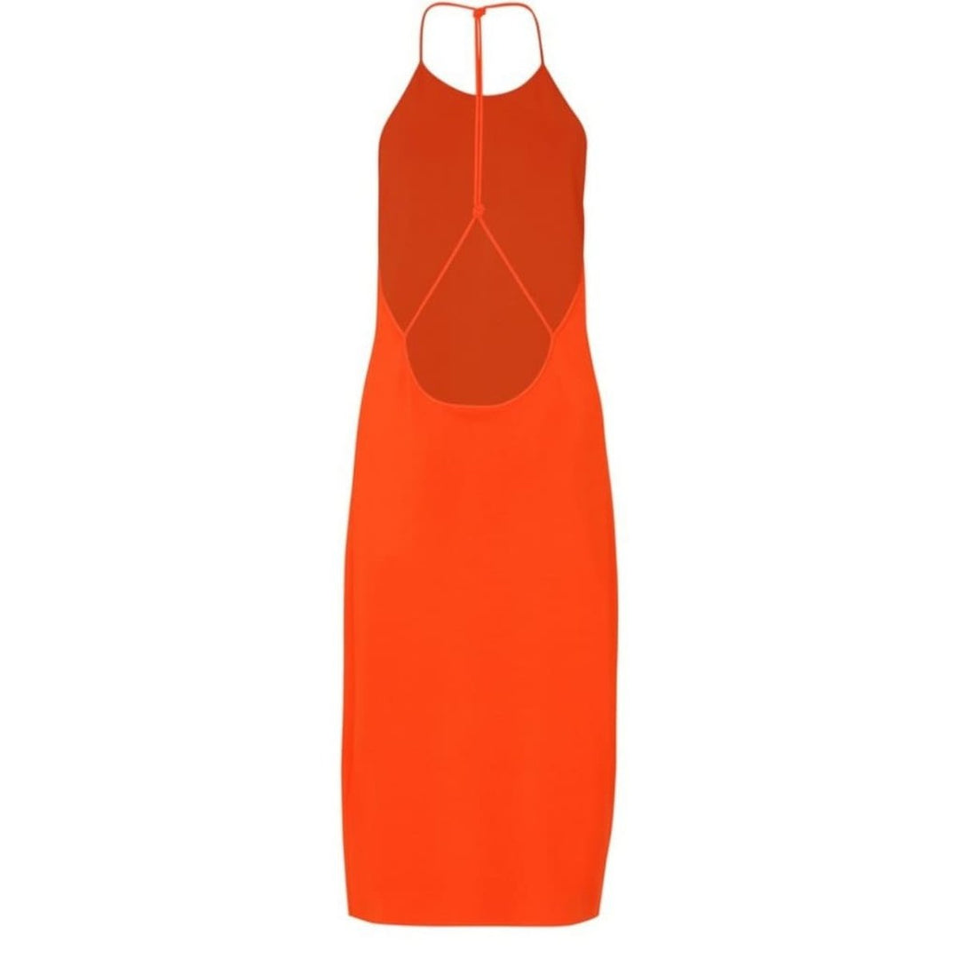Knotted Strap Midi Dress
