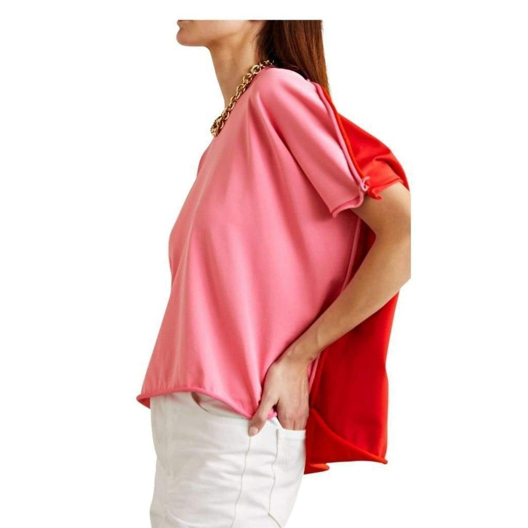 Two-tone Jersey T-shirt