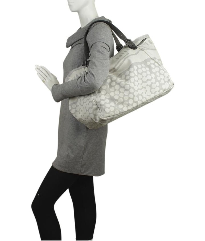 Bottega Veneta White Canvas Tote