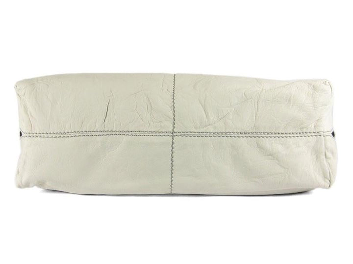 Chloé  White and Chocolate Tekla Tote
