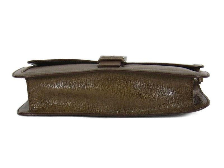 Prada Small Brown Leather Bag
