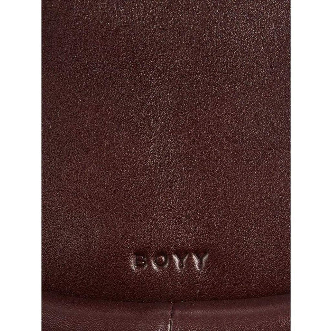 Wonton Charm Leather Crossbody Bag
