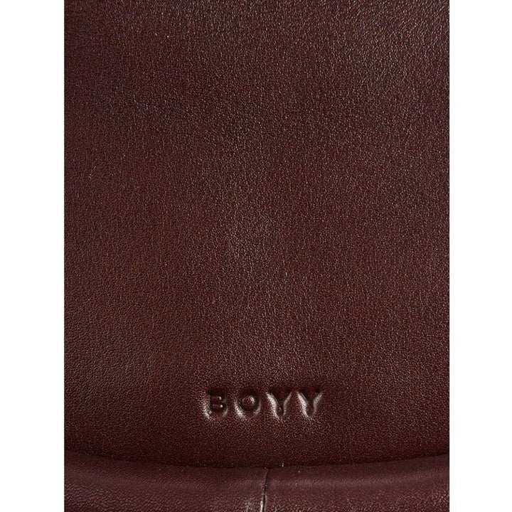 Wonton Charm Leather Crossbody Bag
