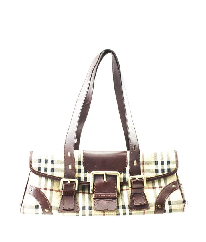 Burbe**y B24 Ecordelia Buckle Haymarket Check Bag