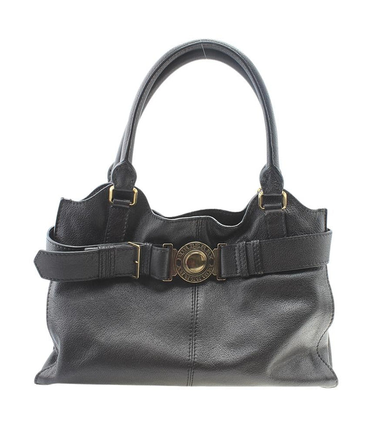 Burbe**y Lambeth Black Leather Shoulder Bag