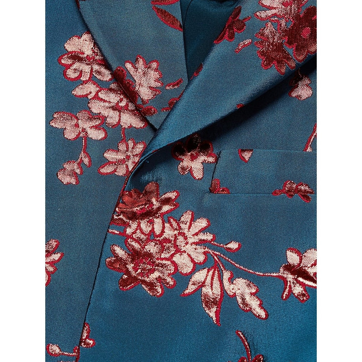 Floral Cropped Bolero Jacket