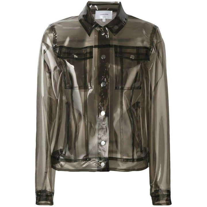 Carven-Carven Runway Rhodoid Transparent Jacket - Runway Catalog