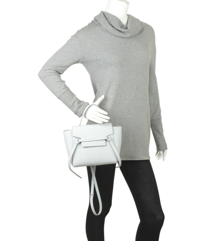Céline Belt Nano 2- Way Blue Leather Tote