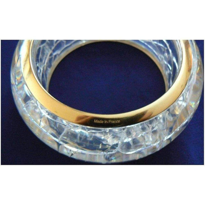 Alexis Crackled Transpired Resin Bangle Bracelet