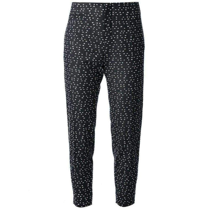 Chloé-Blue Pattern Trousers - Runway Catalog