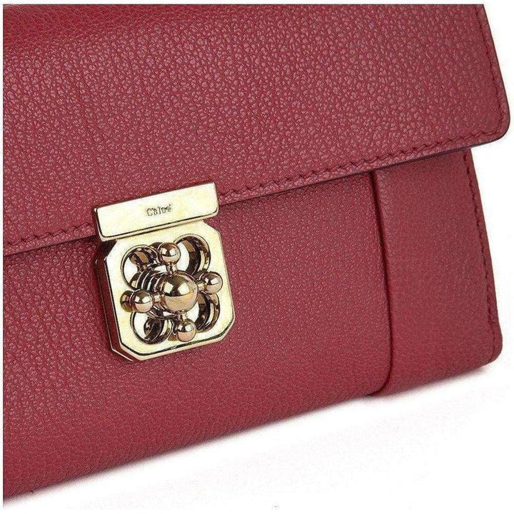 Burgundy Leather Waller