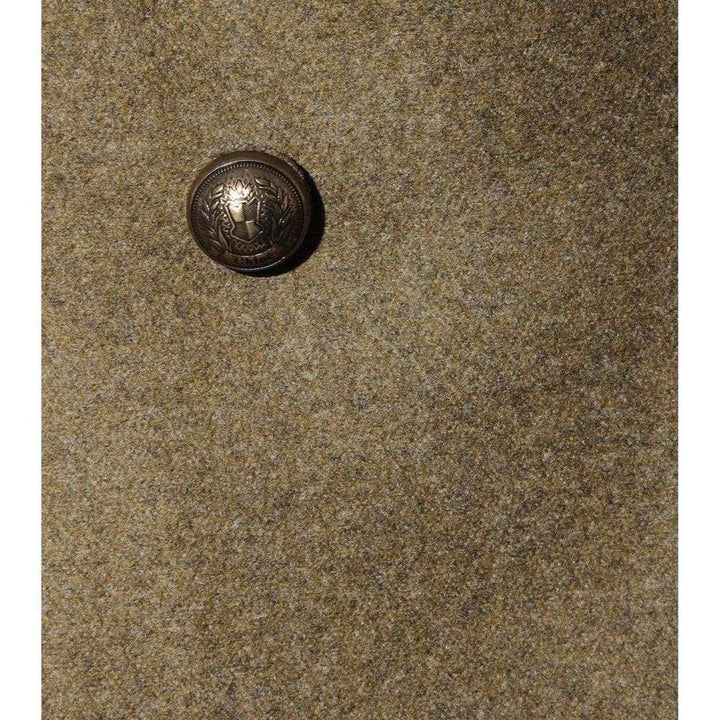Chine Green Wool Runway Coat