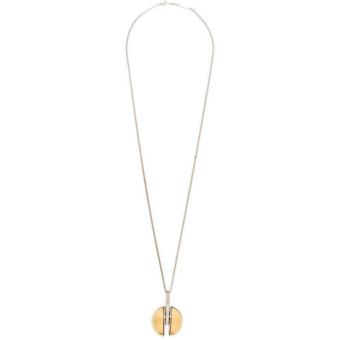 Ellie' Two Tone Golden Pendent Necklace 2O0701-CB7