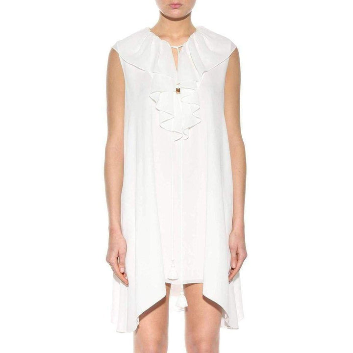 Fine Sheer Crepe Dress