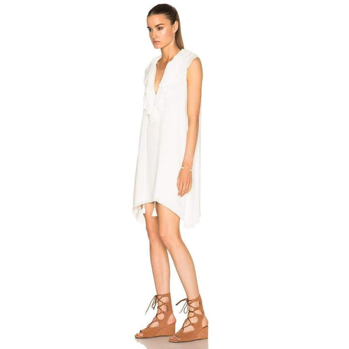 Fine Sheer Crepe Dress