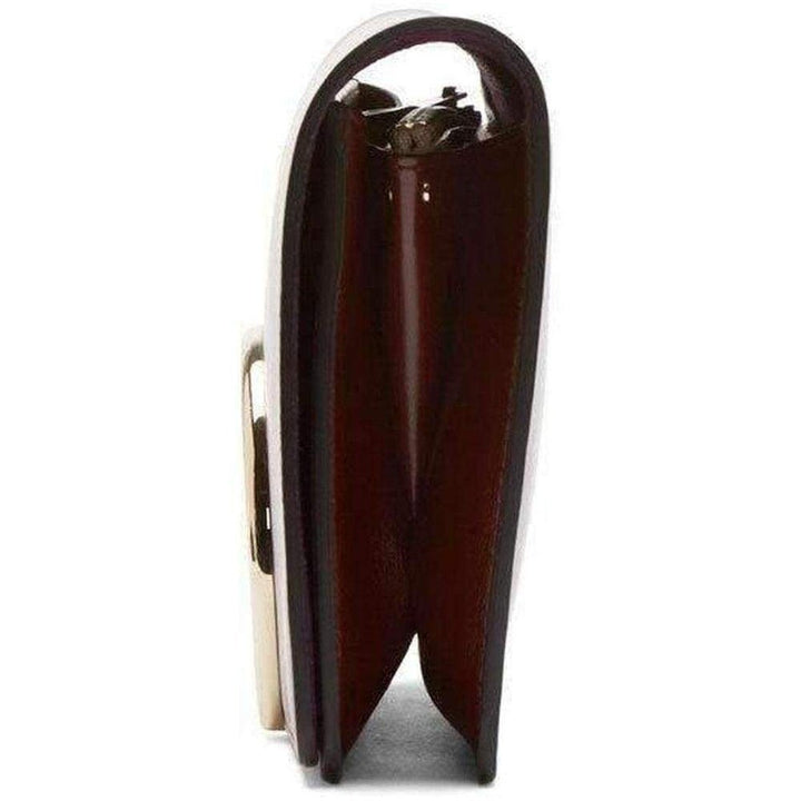 Gabrielle Burgundy Leather Clutch