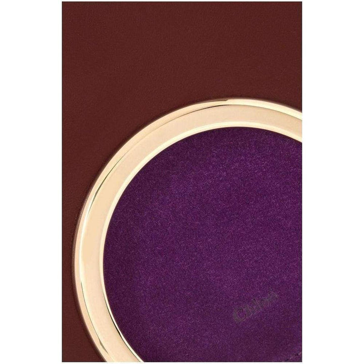 Gabrielle Burgundy Leather Clutch