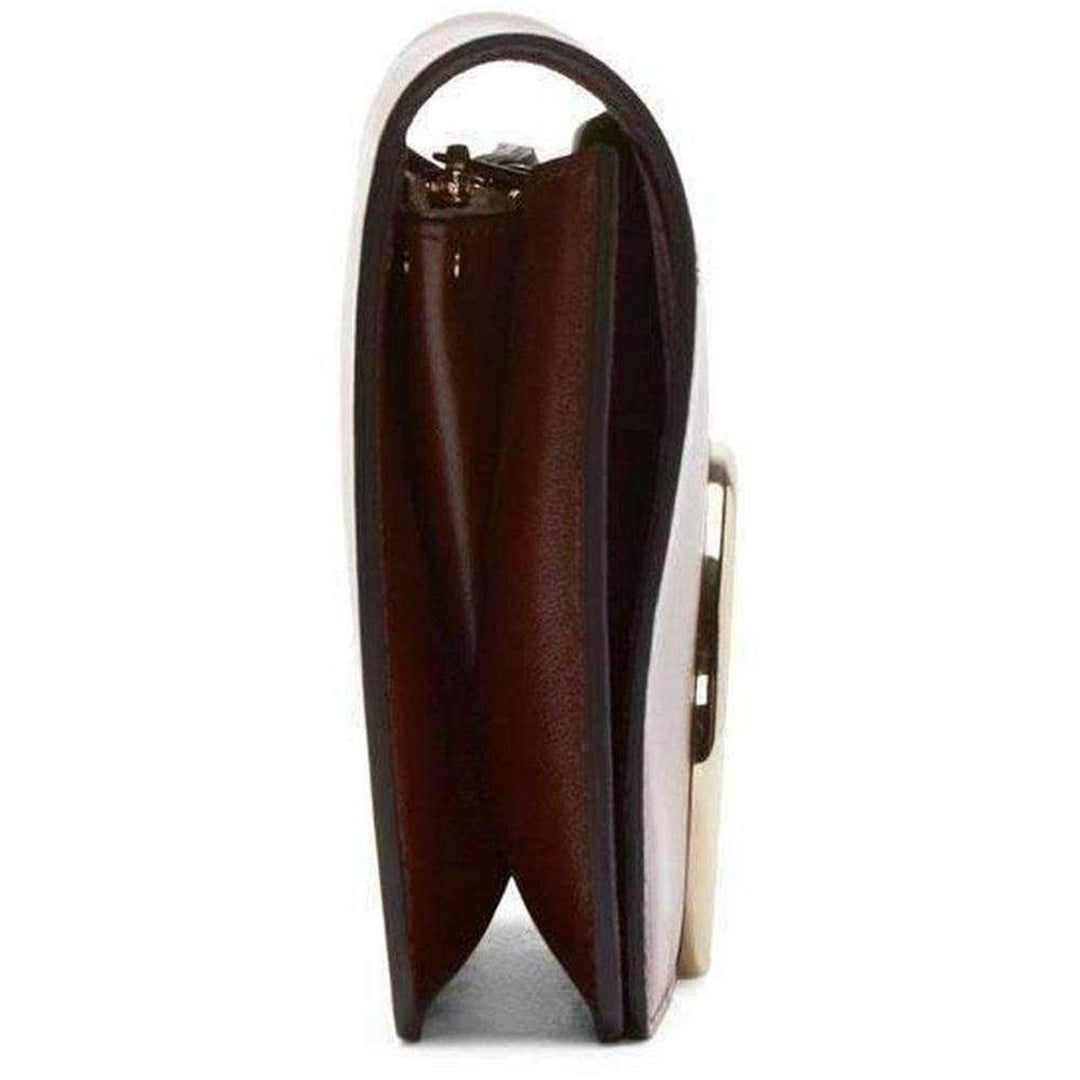Gabrielle Burgundy Leather Clutch