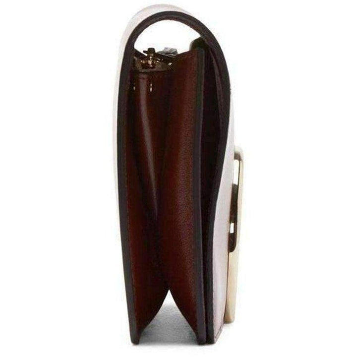 Gabrielle Burgundy Leather Clutch